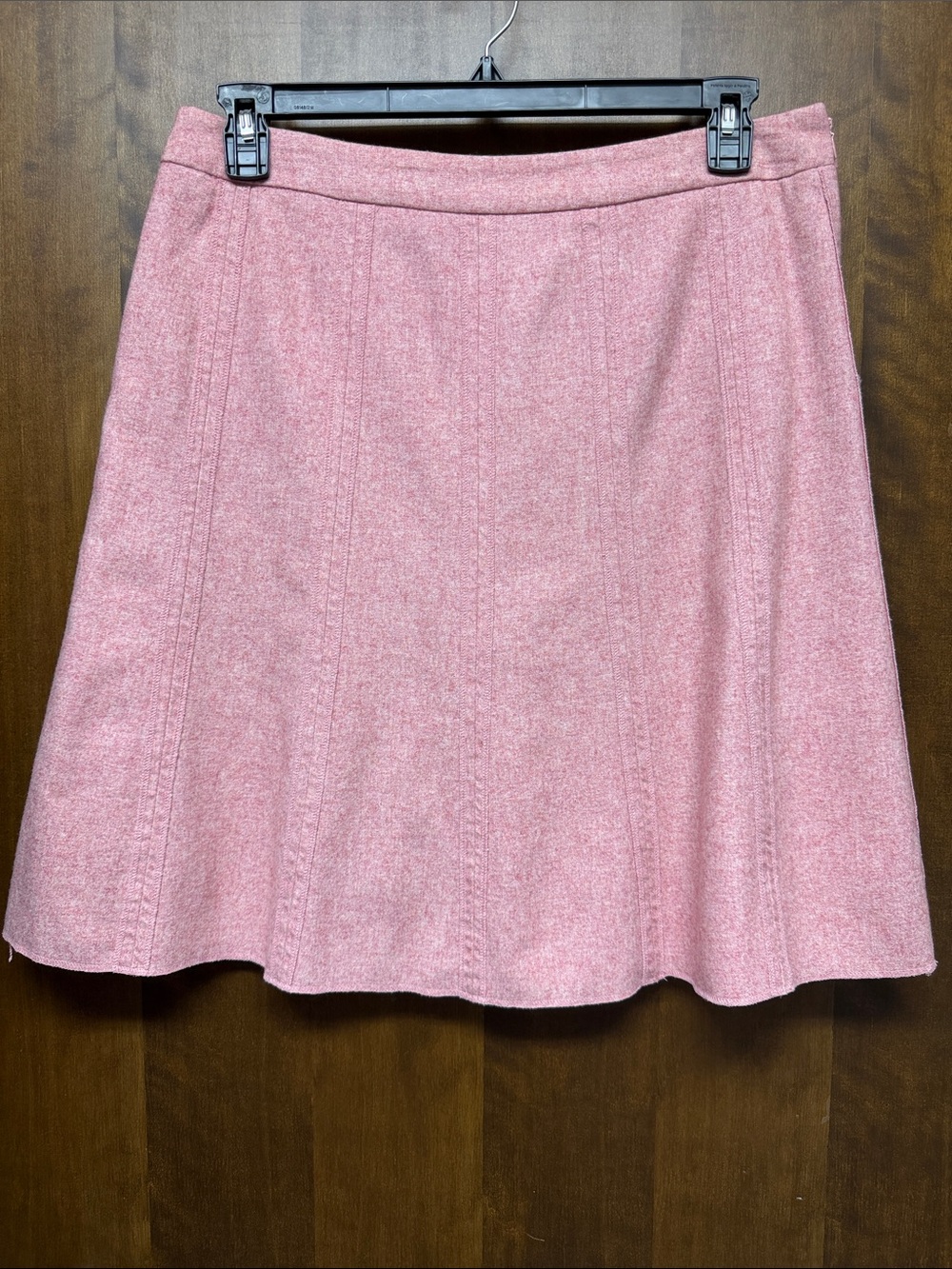 Women's Lined Pink A-Line Y2K Skirt